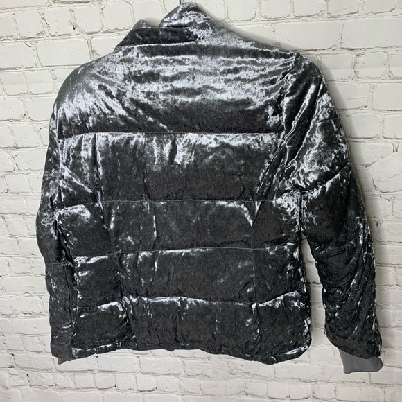 Ci Sono | Jackets & Coats | Ci Sono Crushed Velvet Puffer Jacket | Poshmark